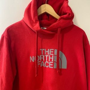 The North Face Hoodie, Large, Red